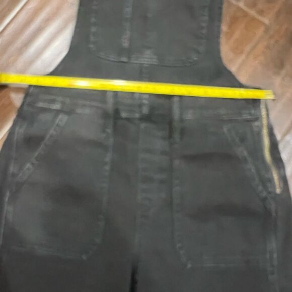 Madewell black denim overalls size small NWOT - Picture 4 of 11